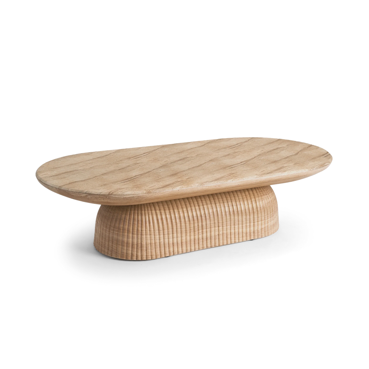 Maddox 55" Pill Coffee Table