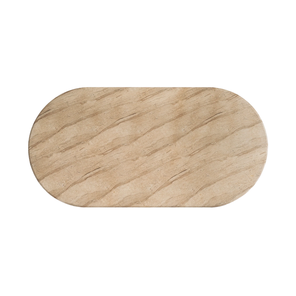 Maddox 55" Pill Coffee Table